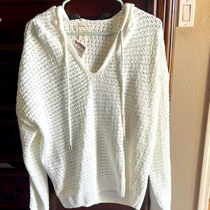 White Knit Women's Sweater
